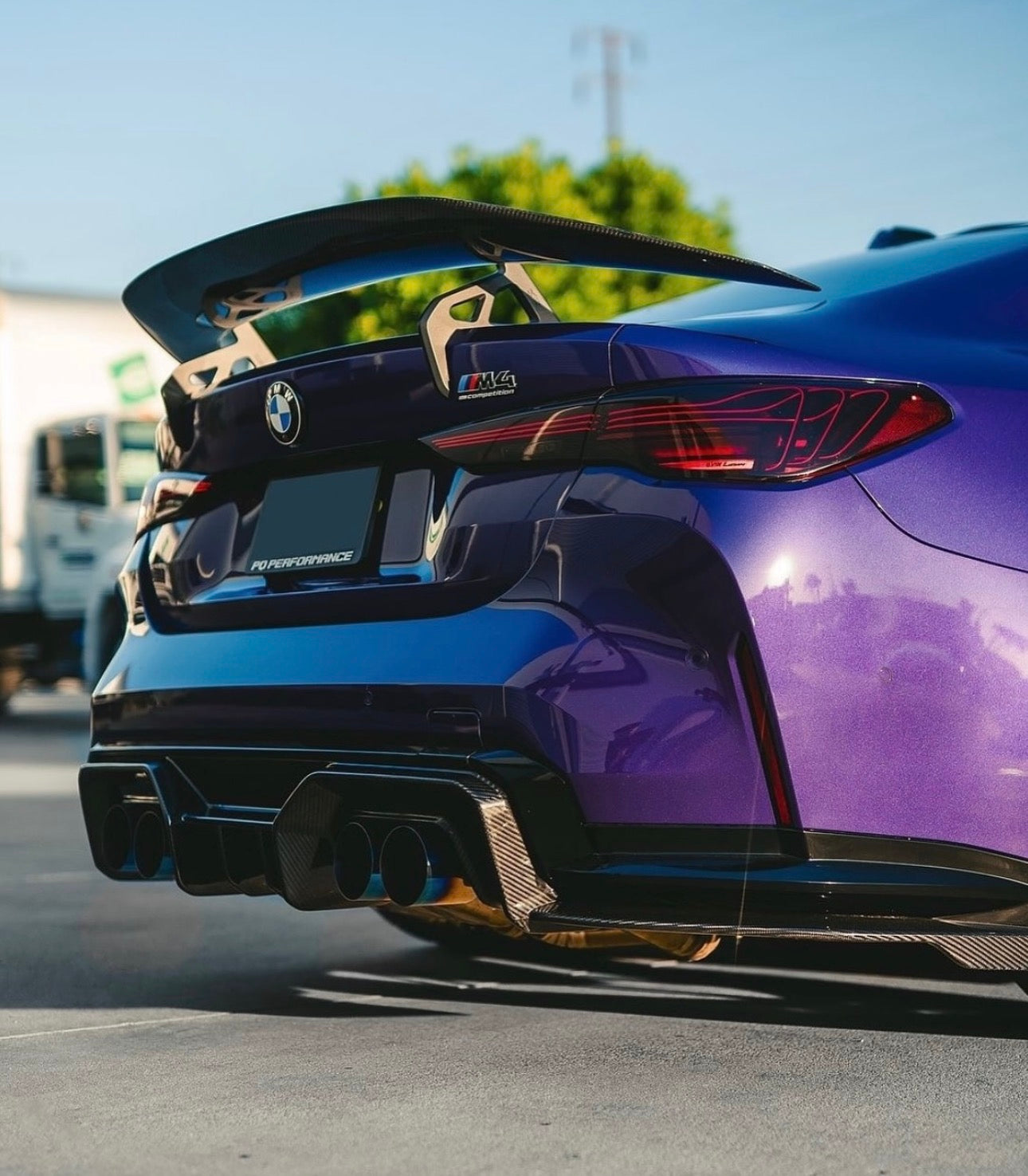 BMW G80 M3 / G82 M4 AD Style Carbon Fiber Rear Wing