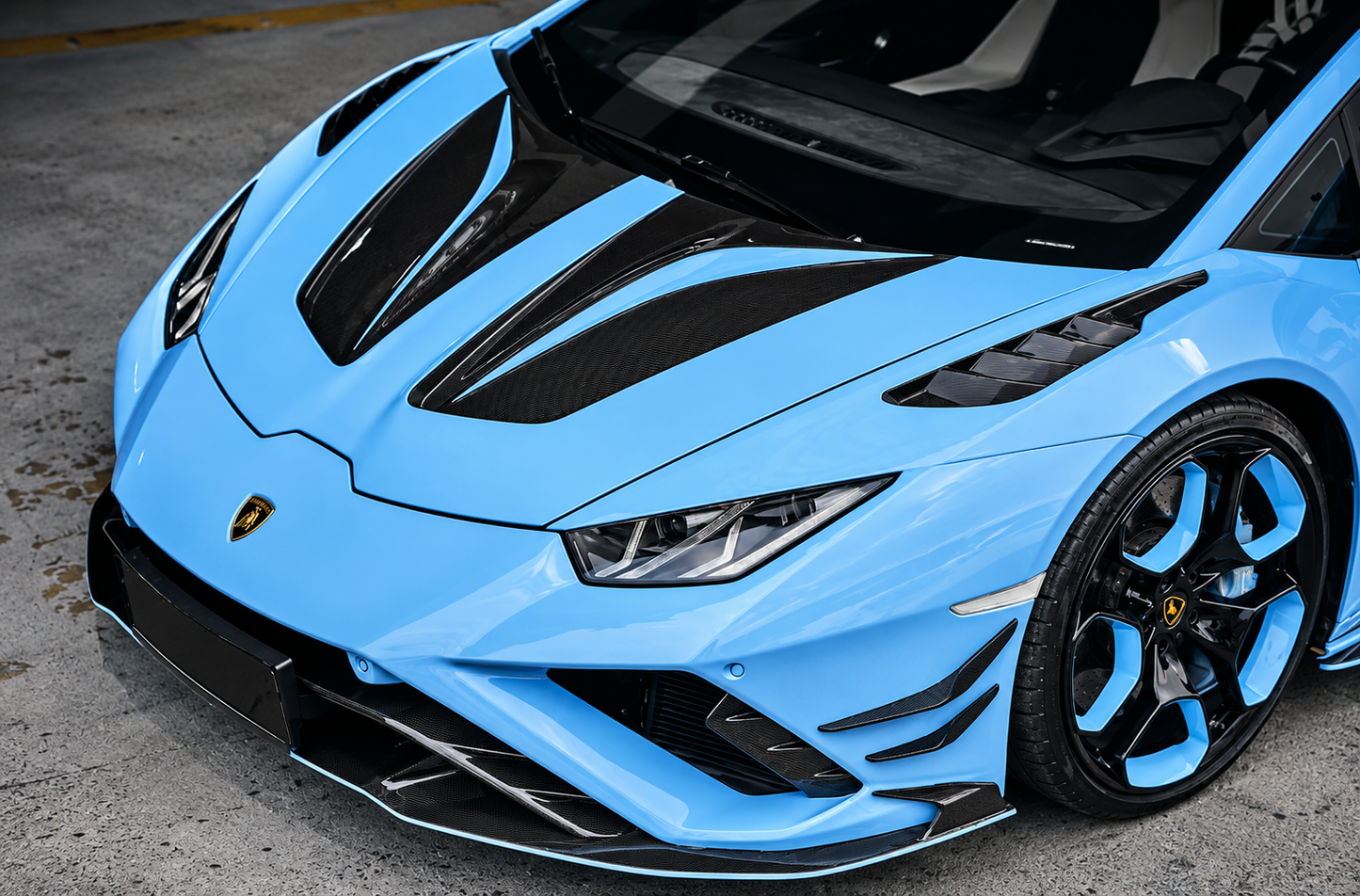 Lamborghini Huracan LP580, LP610 & EVO Carbon Fiber Side Fenders