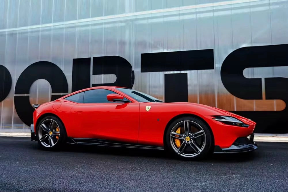 Ferrari Roma MSY Style Carbon Fiber Side Skirts