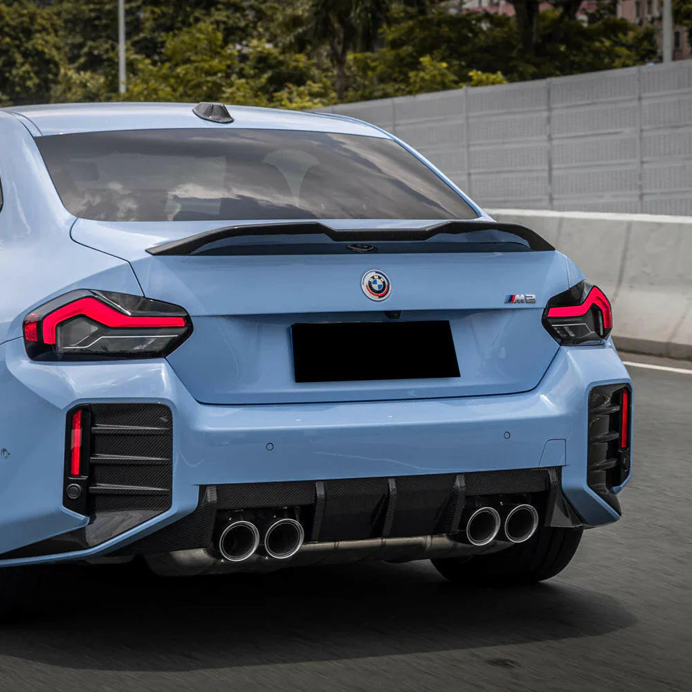 MP STYLE CARBON FIBER DIFFUSER - BMW G87 M2 - Exotics Carbon Design
