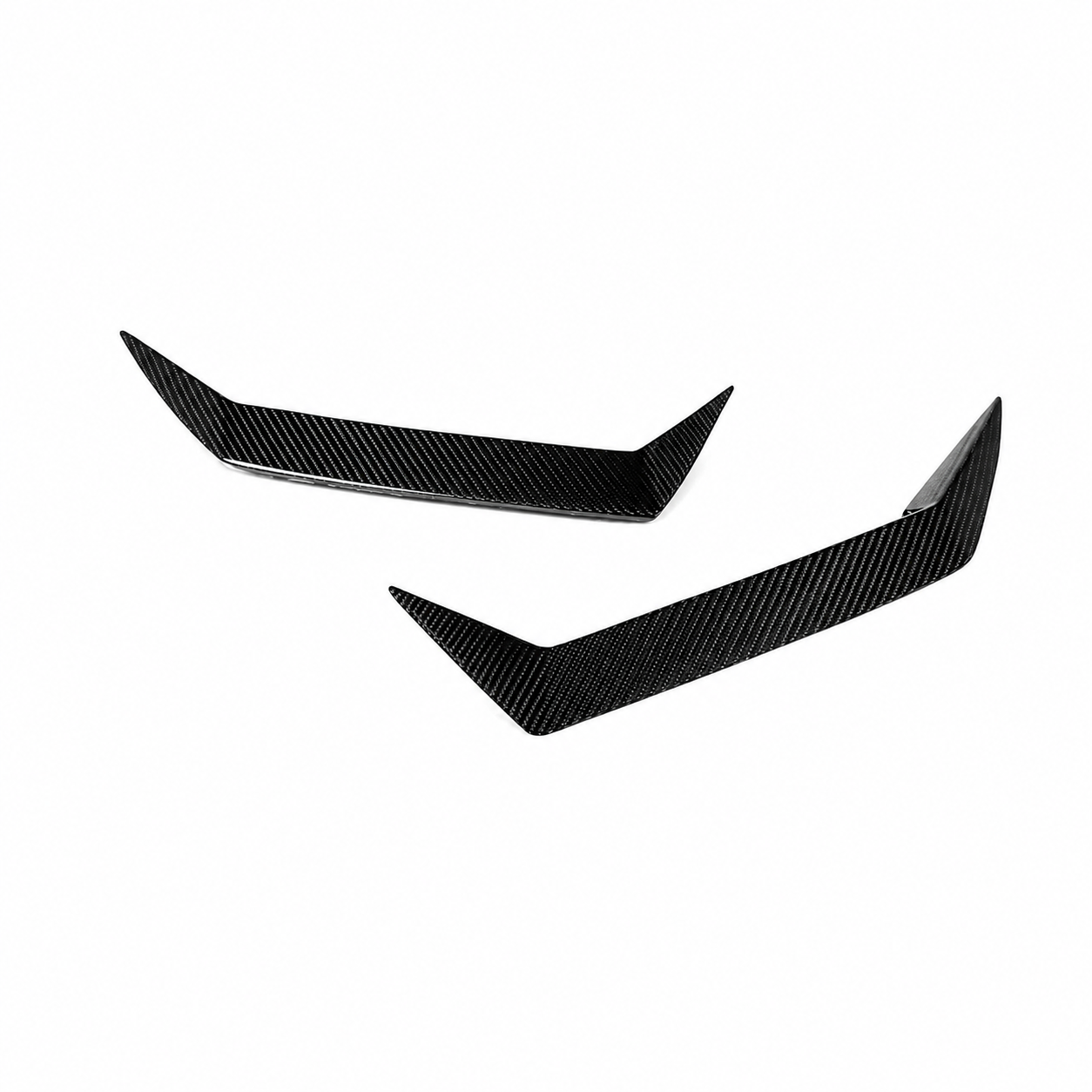 Lamborghini Aventador SVJ Carbon Fiber Front Bumper Vent Trim