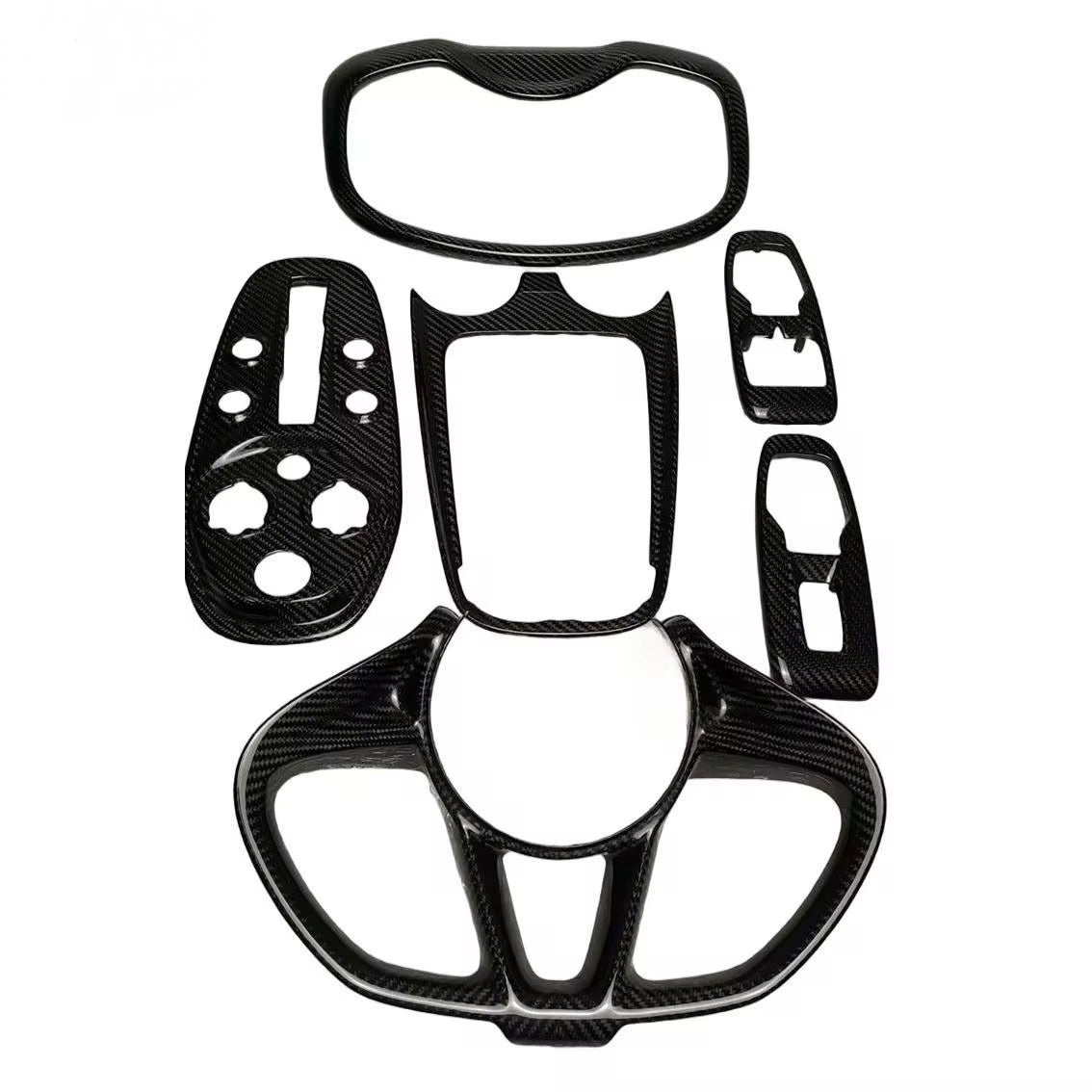 McLaren GT Carbon Fiber Complete Interior Trim Kit