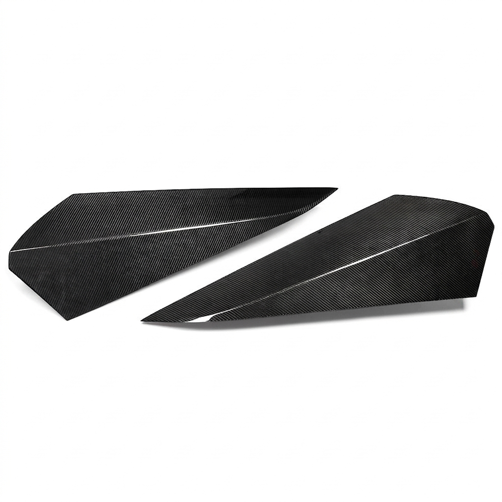 Chevrolet Corvette C8 - HTC Carbon Fiber Rear Nacelle Covers (2020+)
