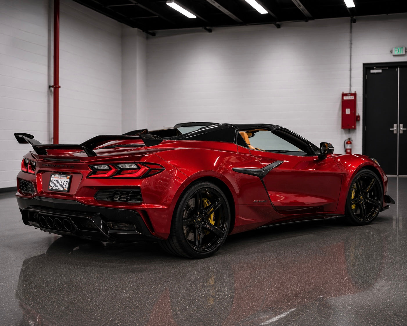 Corvette C8 Z06/E-Ray - ZR1 ZTK Style Carbon Fiber Aero Kit