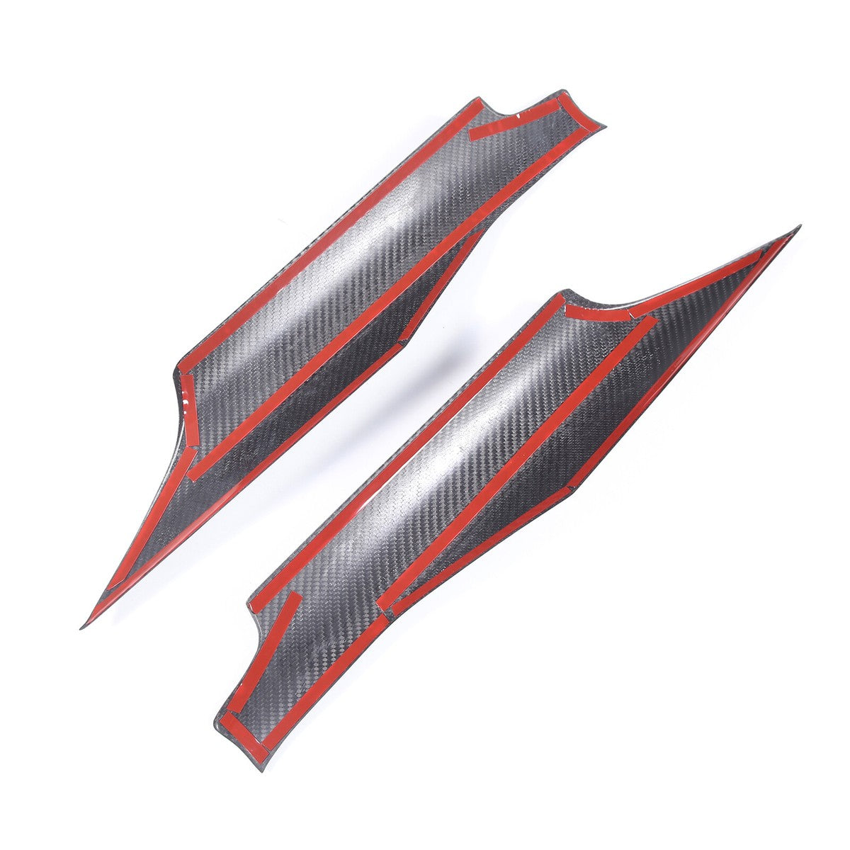 Chevrolet Corvette C8 Real Carbon Fiber Door Speaker Upper Trim Covers