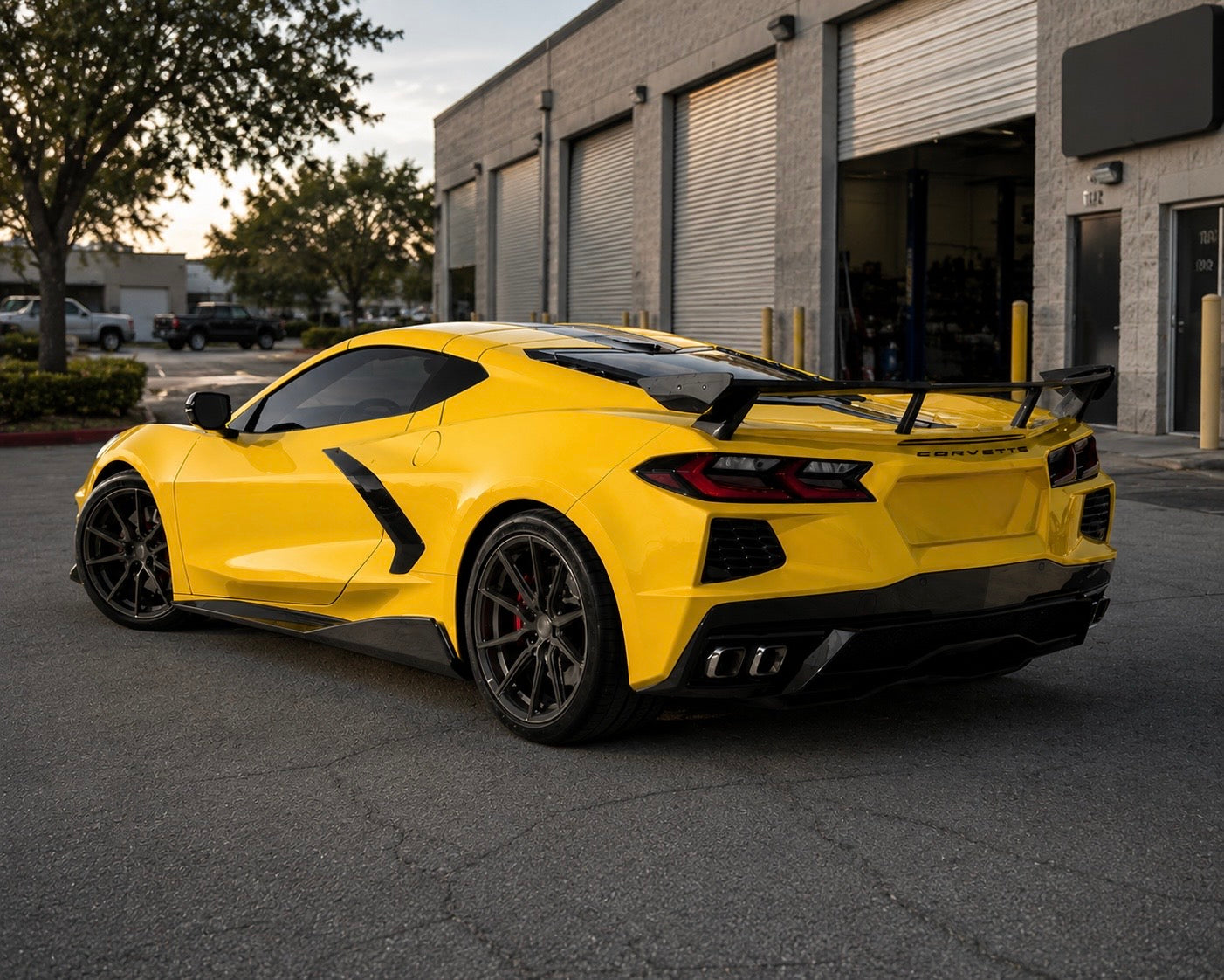 High Quality Carbon Fiber Wing - Chevrolet Corvette C8 (2020–2024)