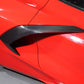 Corvette C8 Carbon Fiber Side Fender Vent Trim Covers