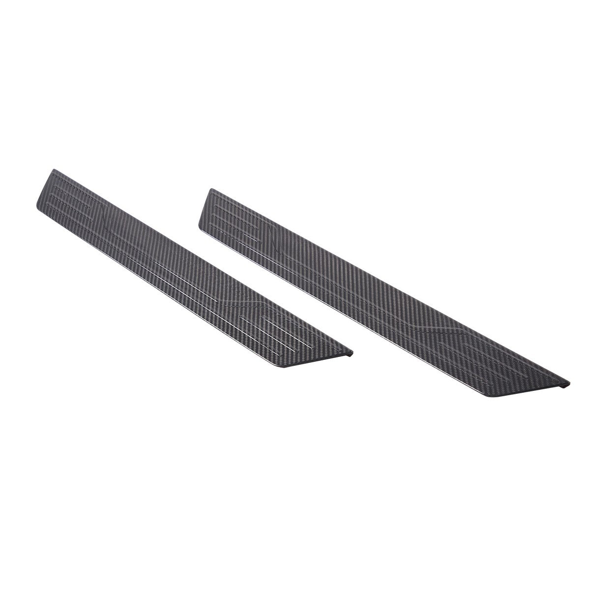 Chevrolet Corvette C8 Carbon Fiber Dashboard Door Sill Covers (2020–2026)