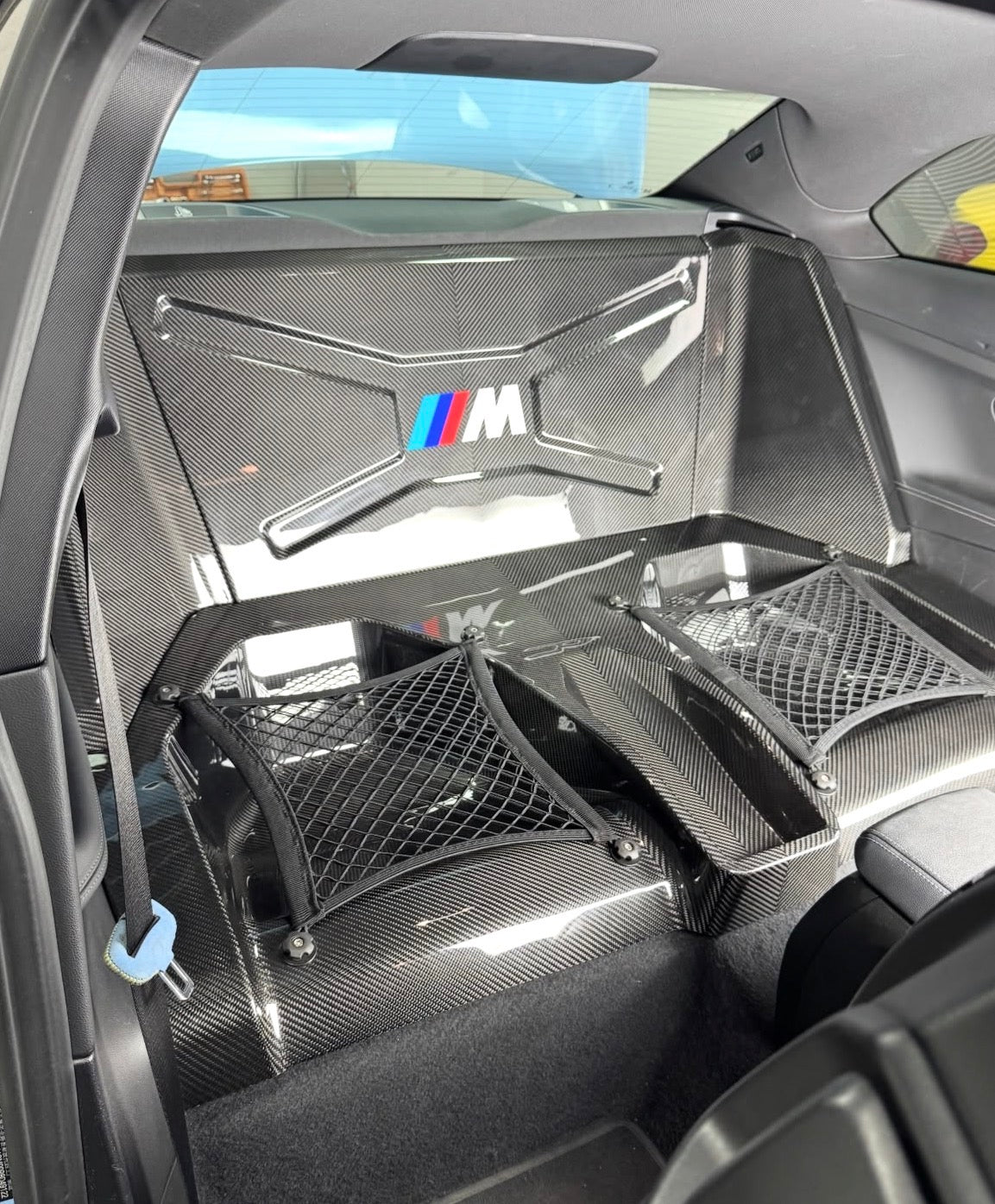 BMW G80 M3 / G82 M4 CSL Style Carbon Fiber Rear Seat Delete Kit