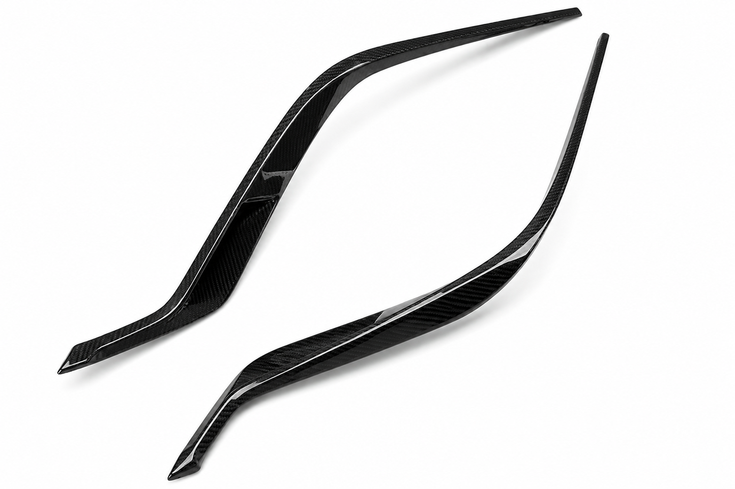 McLaren 720S / 750S / 765LT Carbon Fiber Door Insert Trim Set