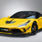 Ferrari F8 – Carbon Fiber Headlamp Trim Set - Exotics Carbon Design