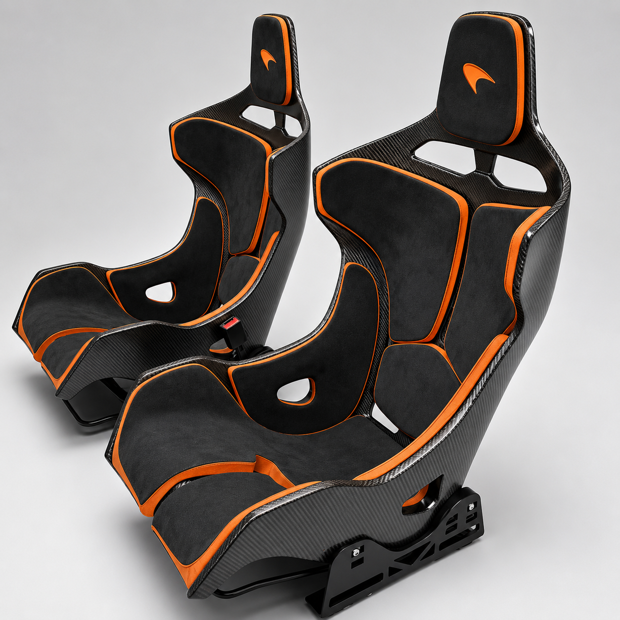 McLaren 720S - Senna Style Carbon Fiber Bucket Seats