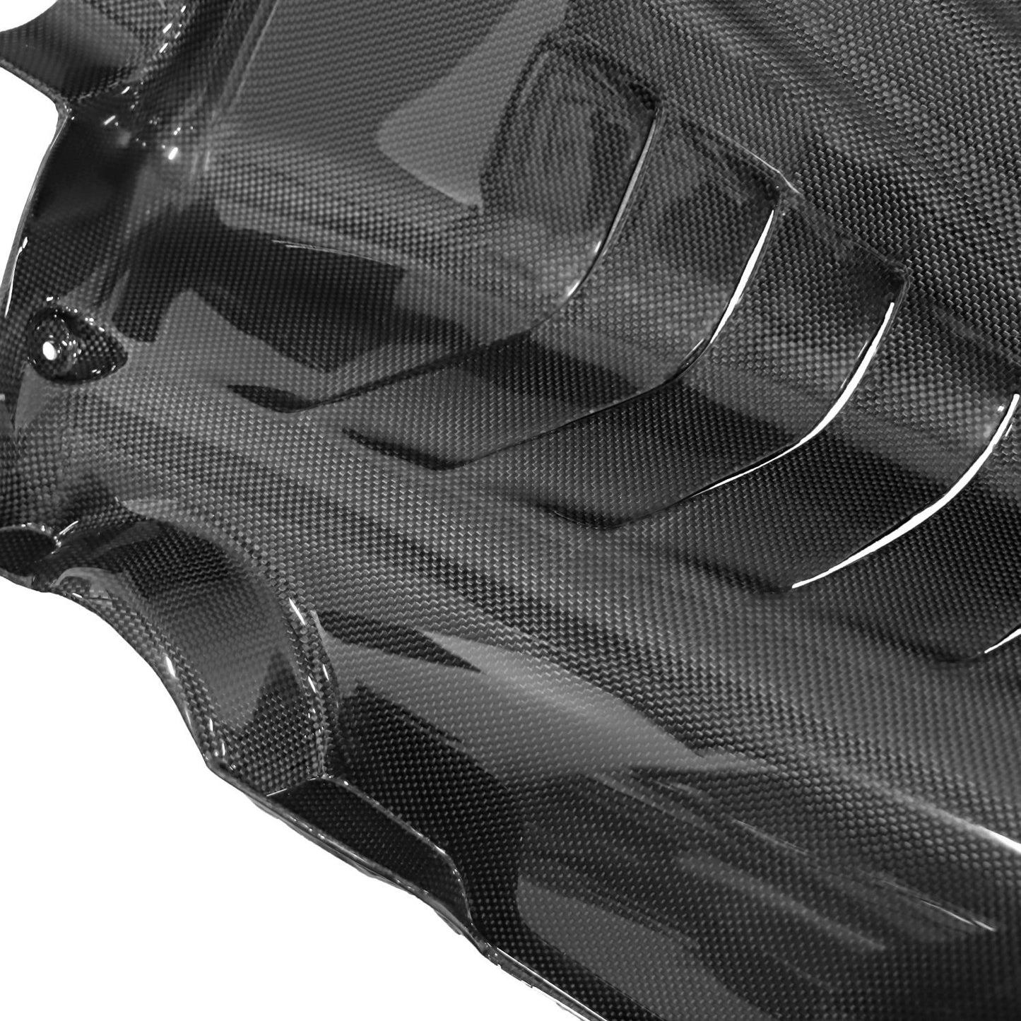 Ferrari 488 GTB Carbon Fiber 5-Piece Engine Bay Panel Set