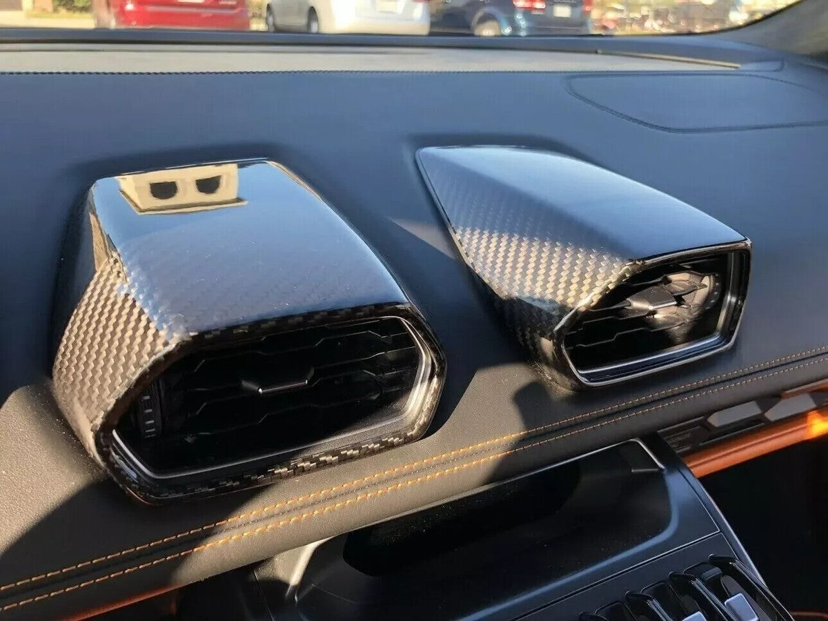 Lamborghini Huracan Carbon Fiber Air Vent Trim Set