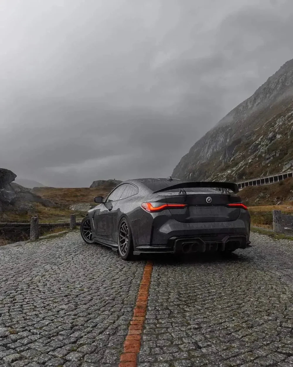 BMW G80 M3 / G82 M4 AD Style Carbon Fiber Rear Wing