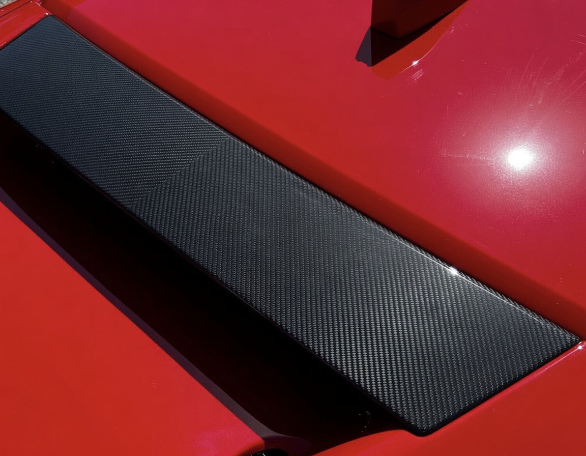 Ferrari SF90 Stradale NVC Style Carbon Fiber Rear Roof Spoiler