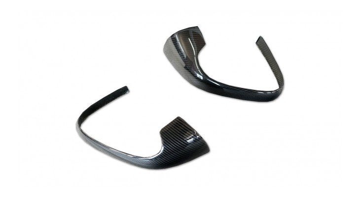 Ferrari Roma NVC Style Carbon Fiber Mirror Covers