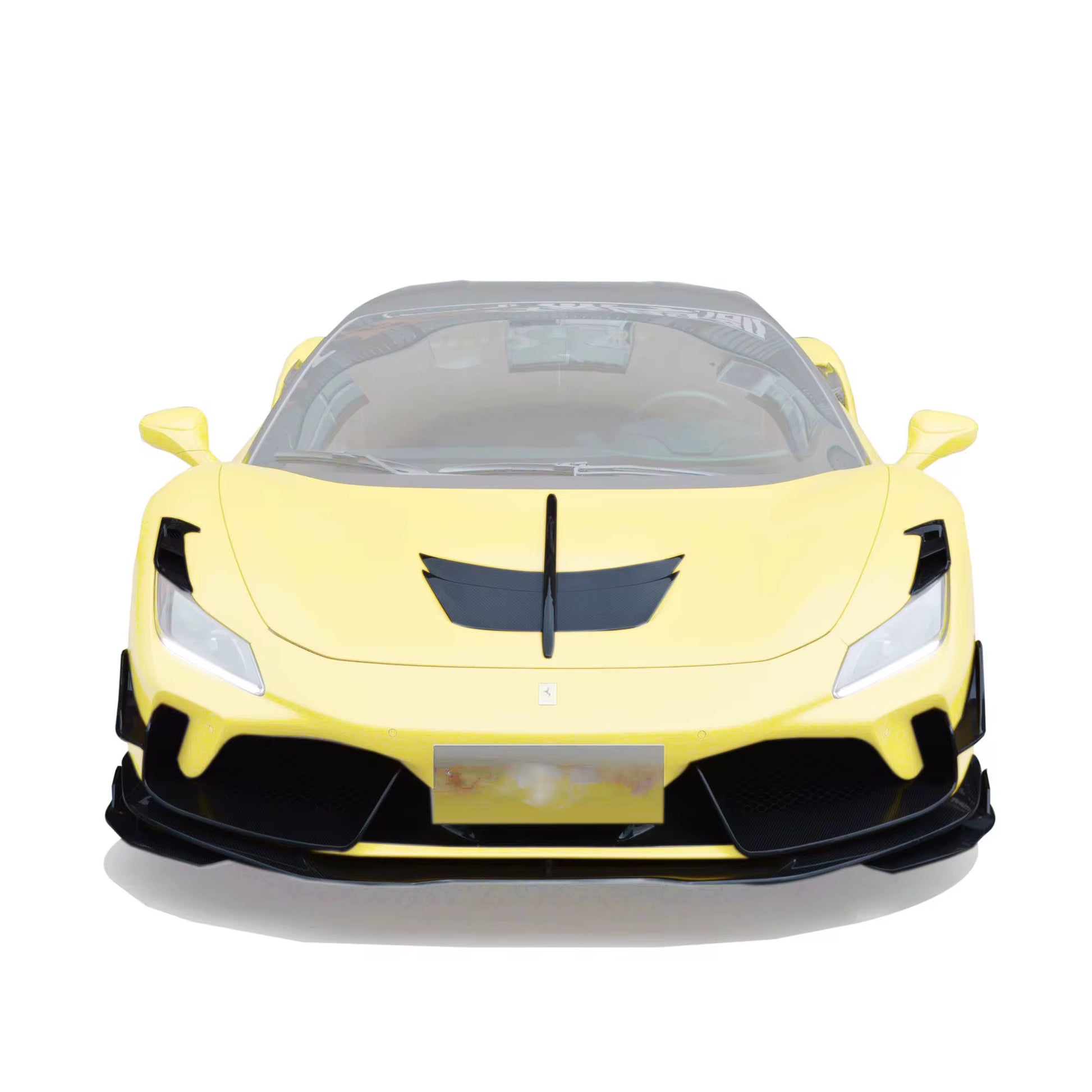Ferrari F8 – Paktechz Full Dry Carbon Fiber Aero Kit - Exotics Carbon Design