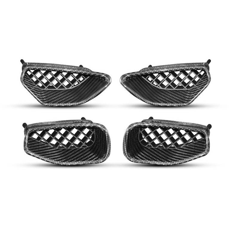 Chevrolet Corvette C6 ZR1 Carbon Fiber Fender Side Vent Replacements