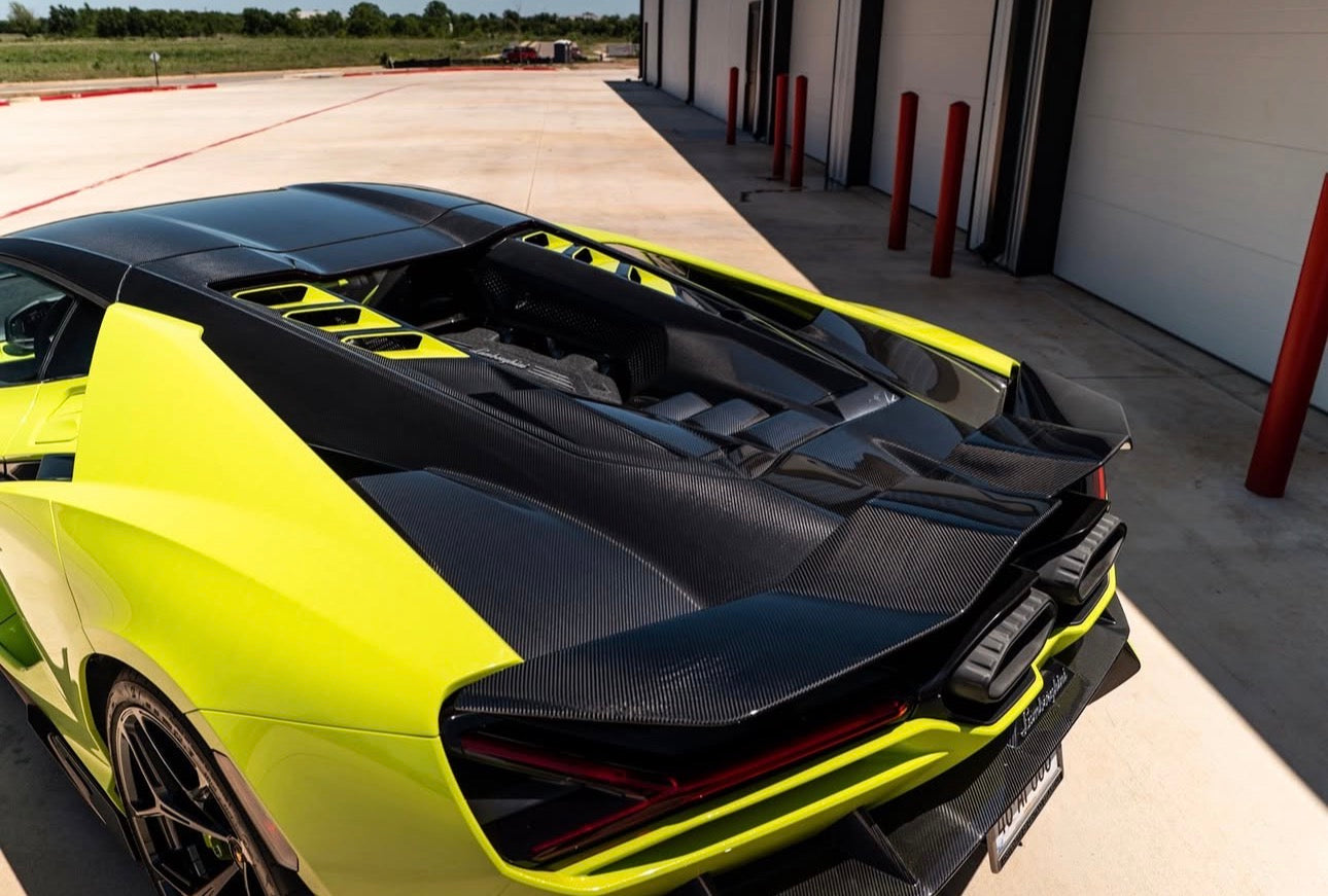 Lamborghini Revuelto Carbon Fiber Rear Wing