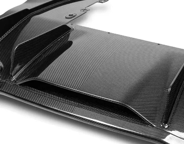 McLaren 720S V Style Carbon Fiber Rear Diffuser Splitter