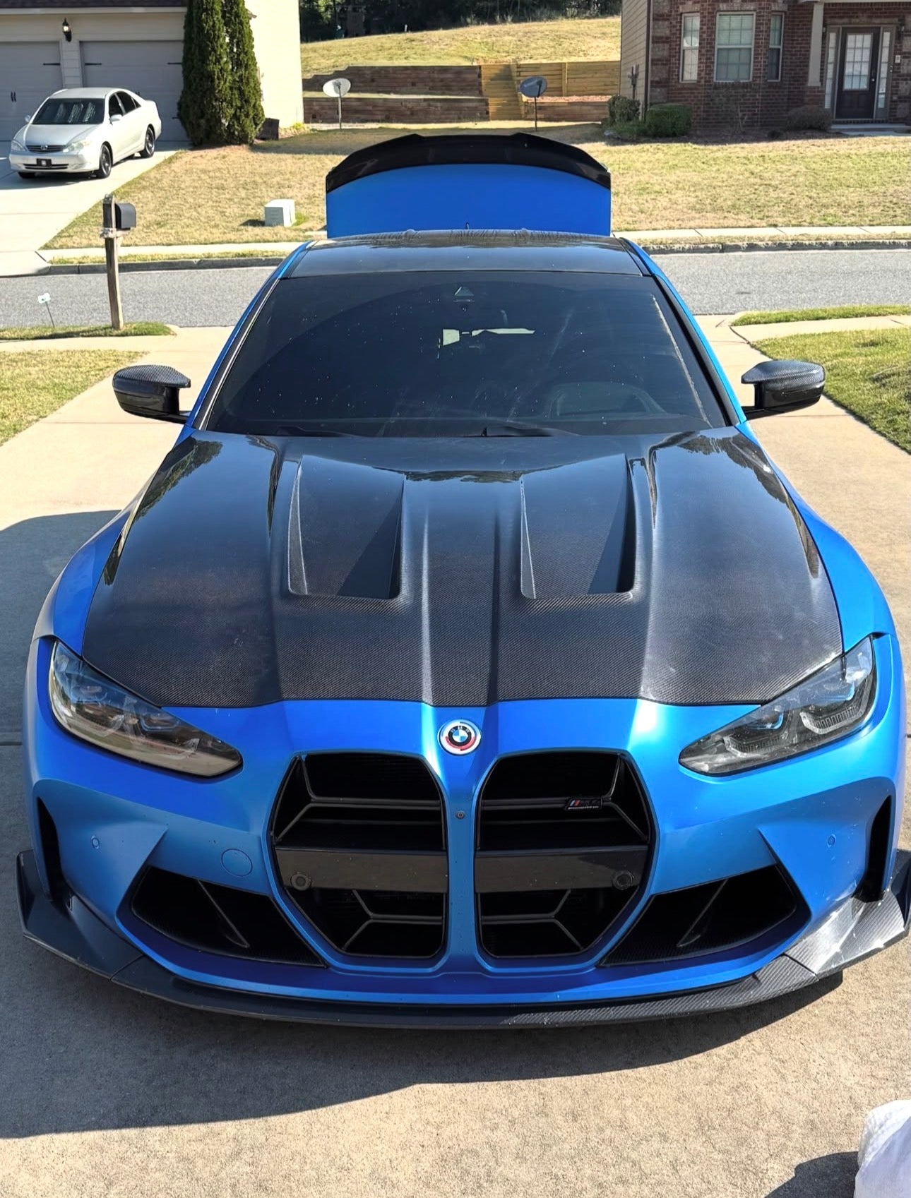 BMW G80 M3 / G82-G83 M4 GT4 Style Carbon Fiber Hood