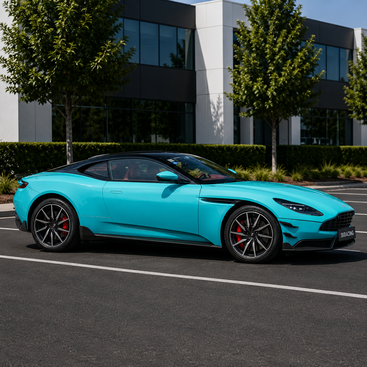 Aston Martin DB11 CMS Style Carbon Fiber Side Skirts