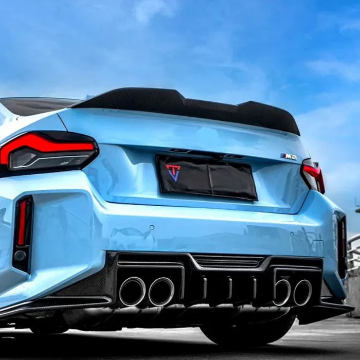 TK STYLE CARBON FIBER DIFFUSER - BMW G87 M2 - Exotics Carbon Design