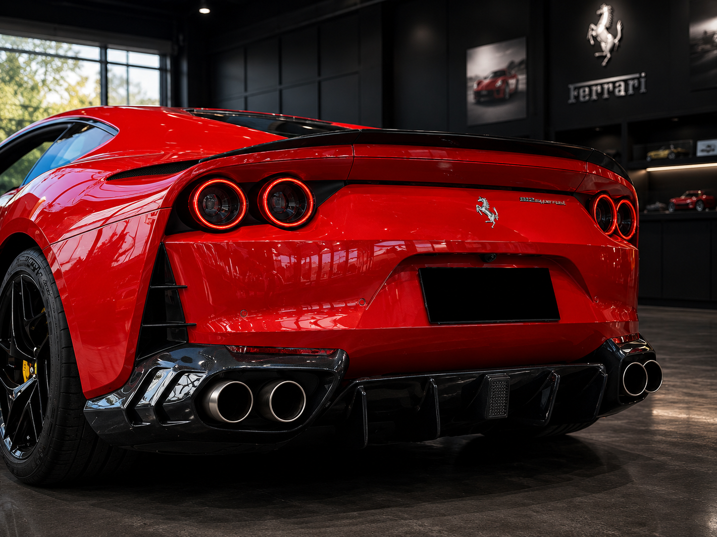 Ferrari 812 GTS - Carbon Fiber Rear Diffuser