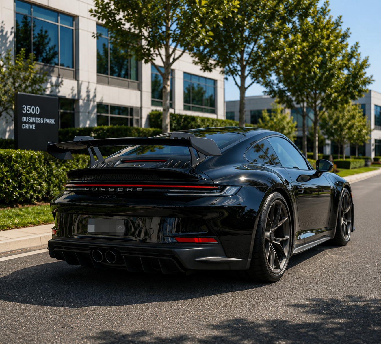 Porsche 911 (992) - GT3 RS Style Carbon Fiber Rear Spoiler