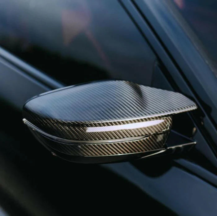 CARBON FIBER MIRROR CAPS - BMW G80 M3 | G82 M4 - Exotics Carbon Design