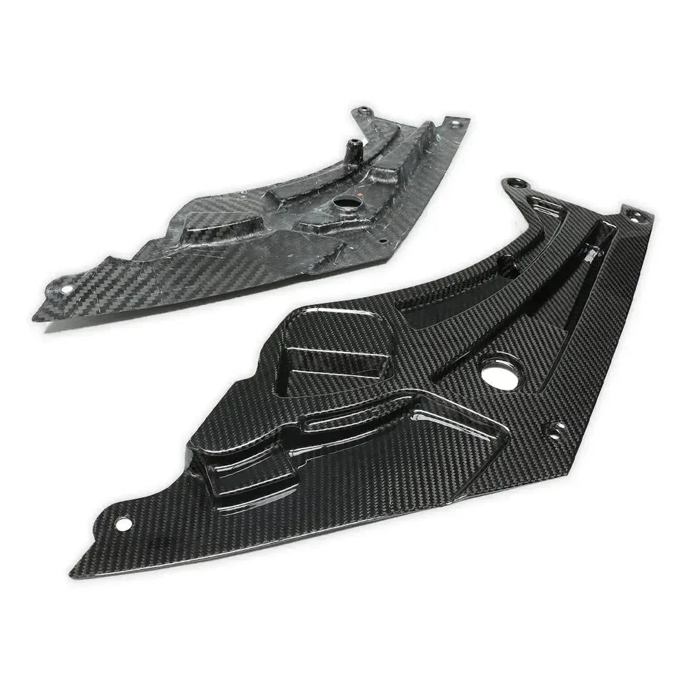 BMW G80 M3 / G82 M4 Carbon Fiber Engine Bay Headlight Cover Set