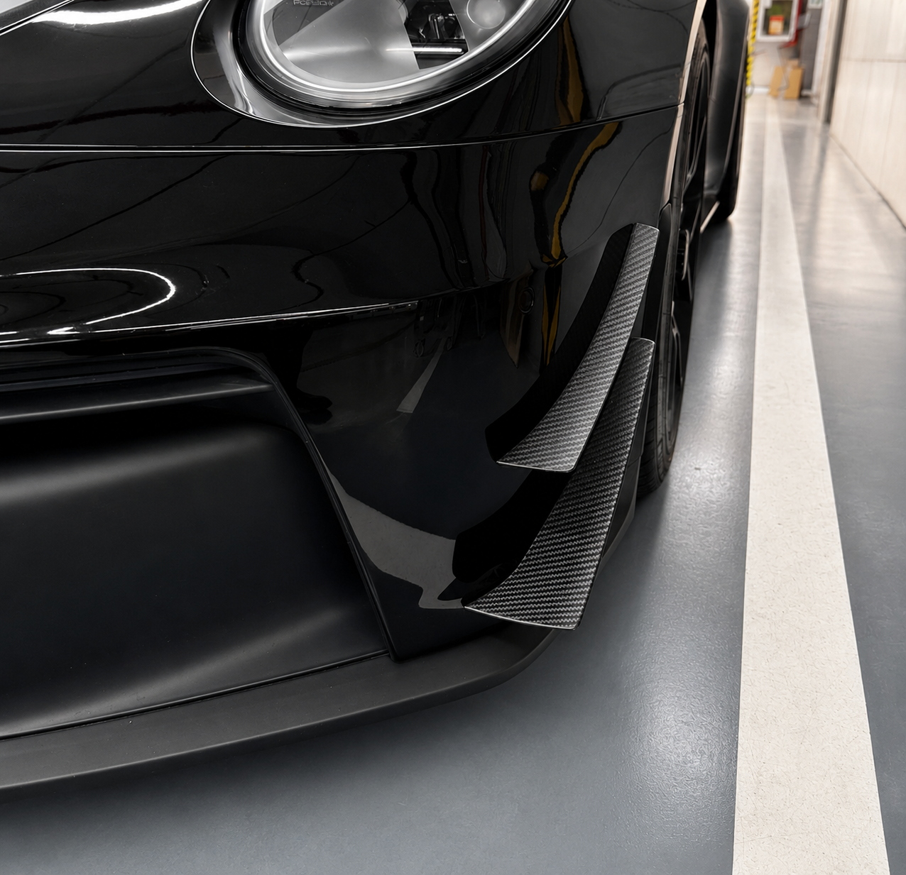 Porsche 911 992 GT3 Carbon Fiber Front Canards
