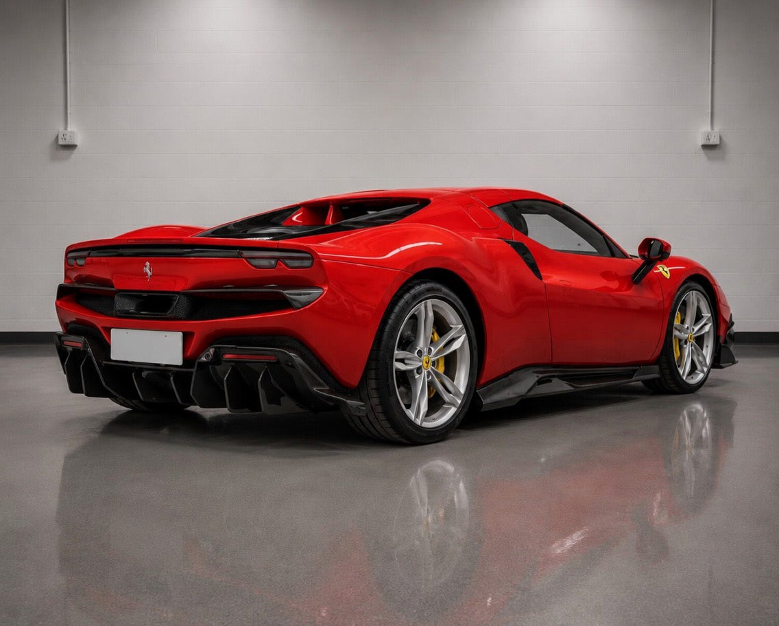 Ferrari 296 GTB ECD Carbon Fiber Rear Diffuser