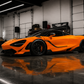 McLaren 720S / 750S / 765LT Carbon Fiber Door Insert Trim Set