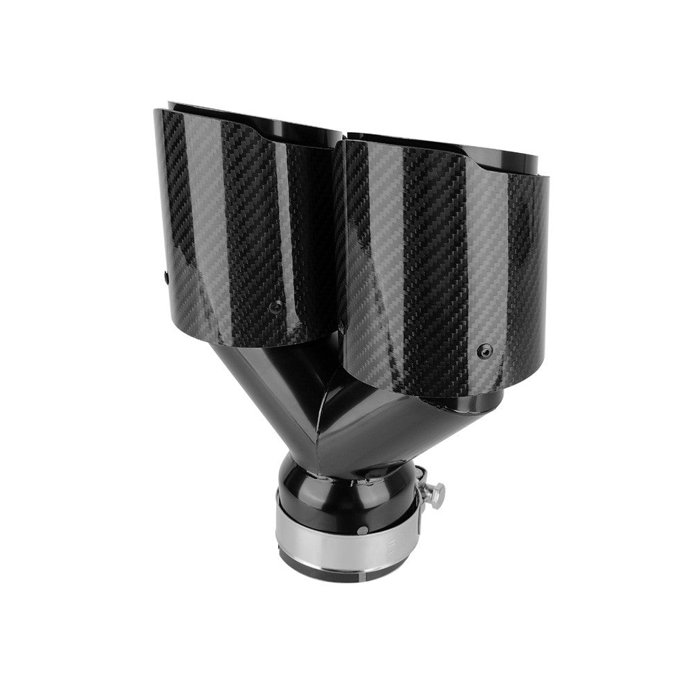 Exotic Carbon Design Carbon Fiber Exhaust Tips - Chevrolet Corvette C8