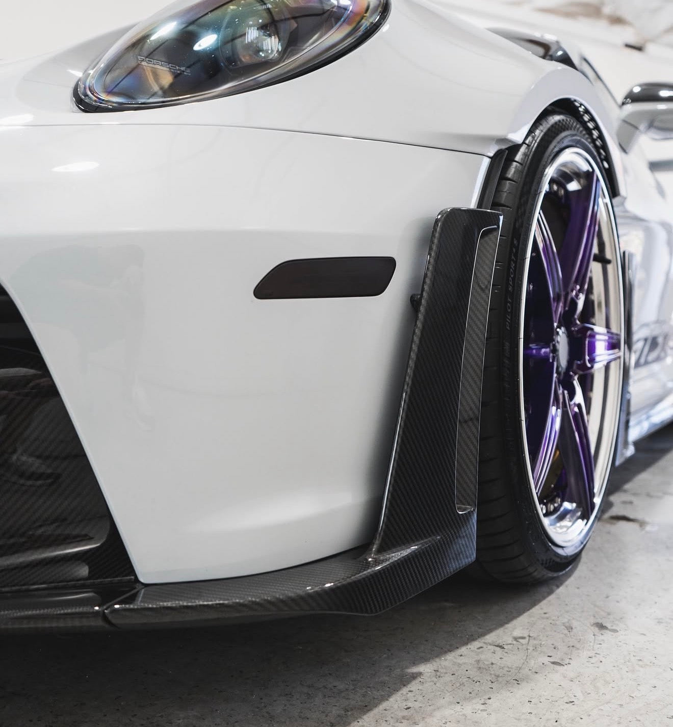 Porsche 911 (992) GT3 RS Carbon Fiber Front Splitters