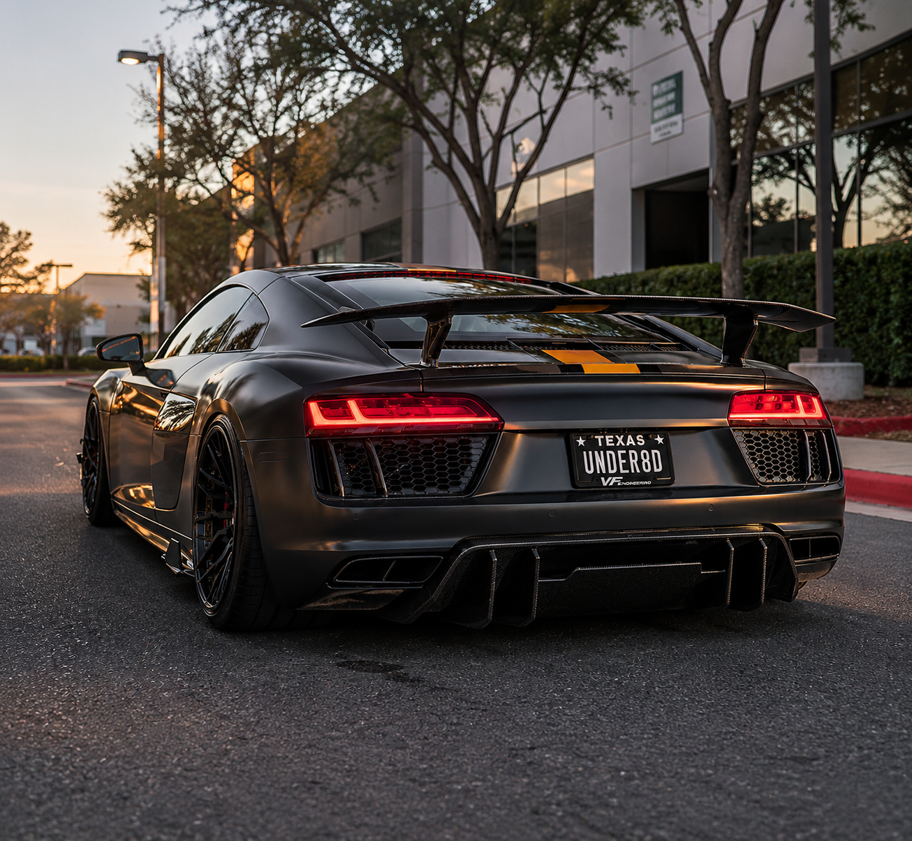 Carbon Fiber Rear Diffuser – Audi R8 V10 Gen 2 (2016-2019)