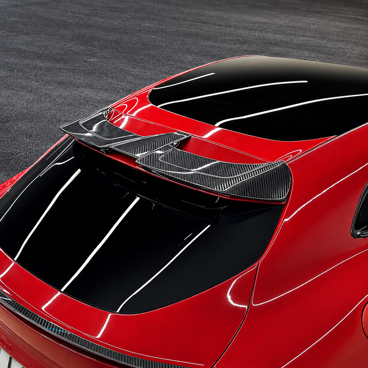 Ferrari Purosangue Carbon Fiber Roof Spoiler