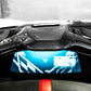Chevrolet Corvette C8 Carbon Fiber Upper Dashboard HUD Trim Cover