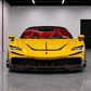 Ferrari SF90 - MSY Style Carbon Fiber Front Diffuser