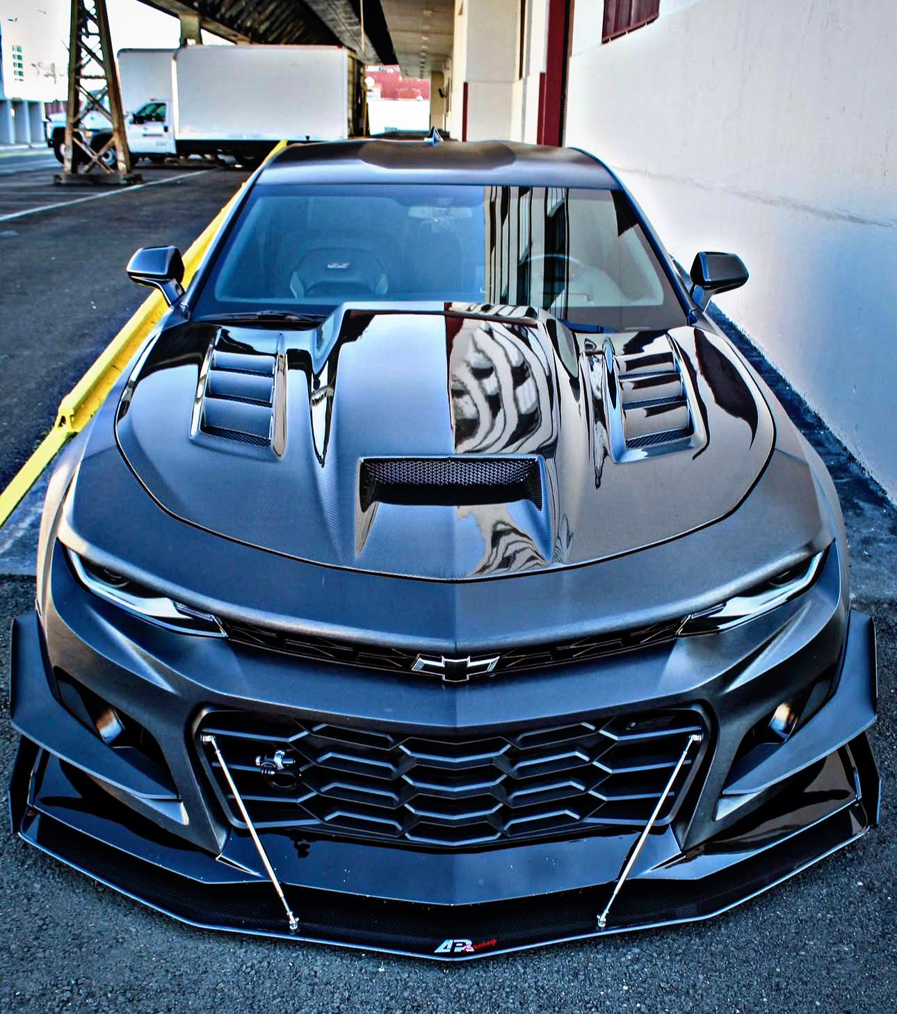 Carbon Fiber Terminator Style Front Hood – Chevrolet Camaro (2016–2024) - Exotics Carbon Design