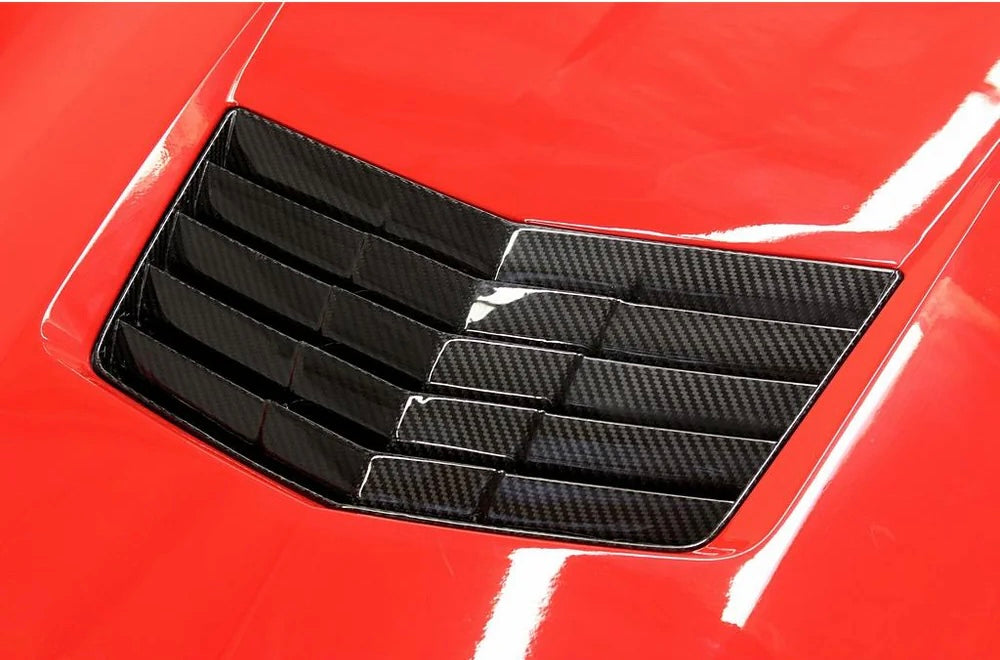 Chevrolet Corvette C7 Carbon Fiber Hood Vents