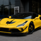 Ferrari F8 Tributo - Carbon Fiber Front Hood Trim