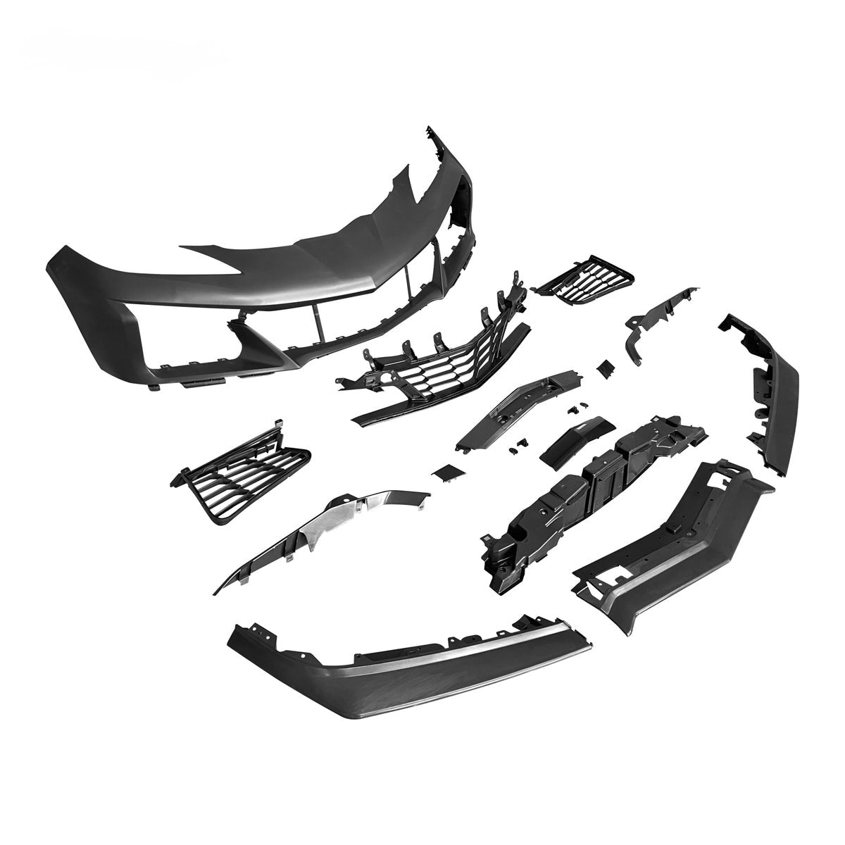 Chevrolet Corvette C8 Stingray - Z06 Style Full Conversion Front Bumper Body Kit (2020–2024)