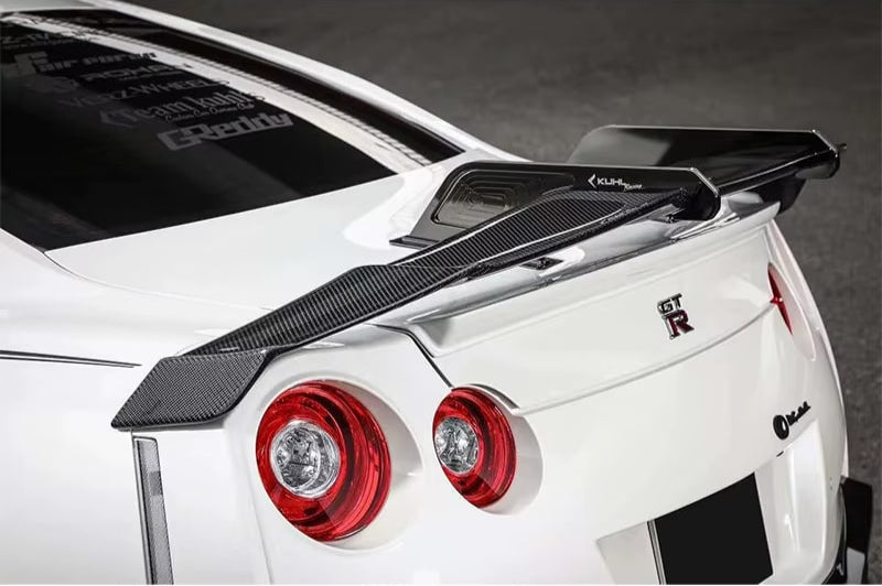 2008-2017 Nissan GT-R R35 Kuhl Style Carbon Fiber Rear Race Wing
