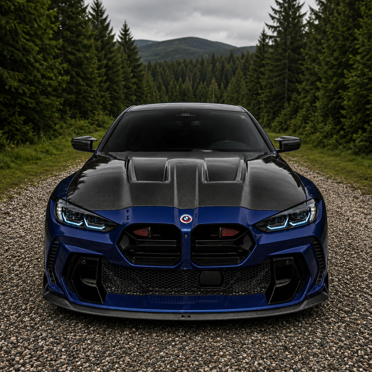 BMW G80 M3 / G82 M4 IMP Style Carbon Fiber Hood