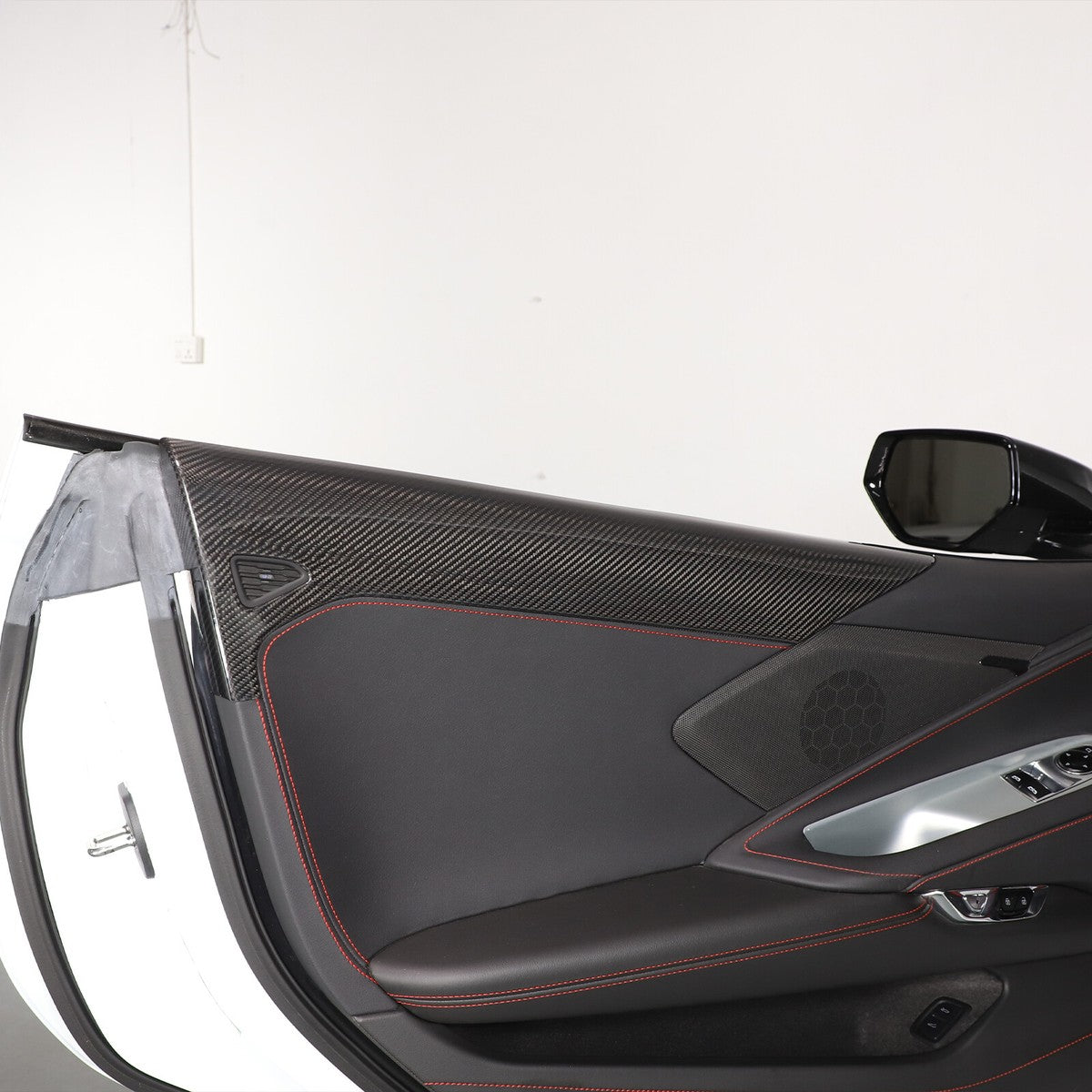 Chevrolet Corvette C8 - Carbon Fiber Inner Door Upper Panels