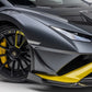 Lamborghini Huracán STO V-Style Carbon Fiber Front Canards