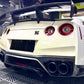 2008-2016 Nissan GT-R R35 Carbon Fiber Rear Undertray Diffuser & Canards